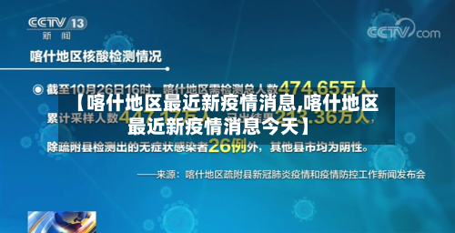 【喀什地区最近新疫情消息,喀什地区最近新疫情消息今天】